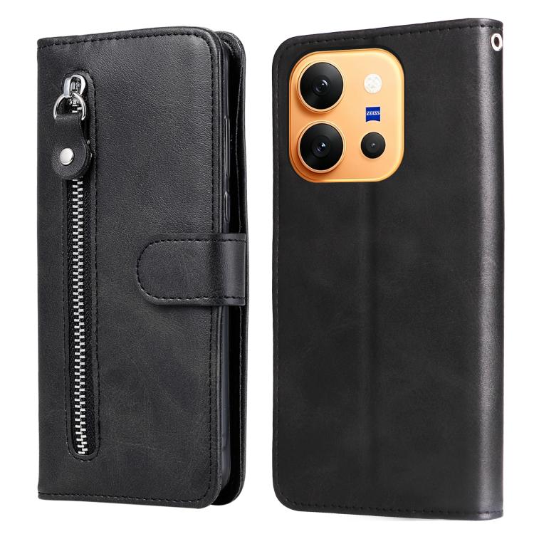 Custodia in pelle con cerniera per vivo Y600 Pro 5G, Y21 5G 2026 / vivo Y05 4G