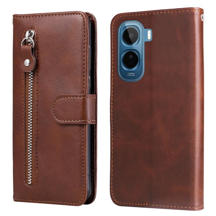 Custodia in pelle con cerniera per vivo Y600 Pro 5G, Y21 5G 2026 / vivo Y05 4G