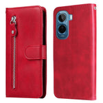 Custodia in pelle con cerniera per vivo Y600 Pro 5G, Y21 5G 2026 / vivo Y05 4G