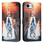 Custodia in pelle per iPhone 17 Pro e 18 Pro con motivi colorati - immagine 26