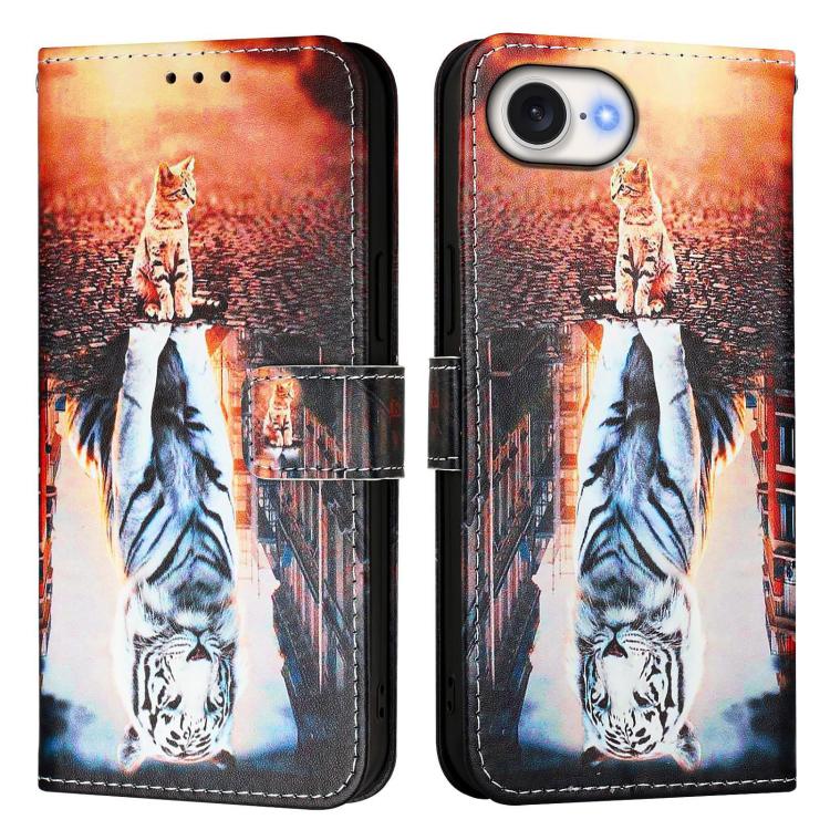 Custodia in pelle per iPhone 17 Pro e 18 Pro con motivi colorati - immagine 26