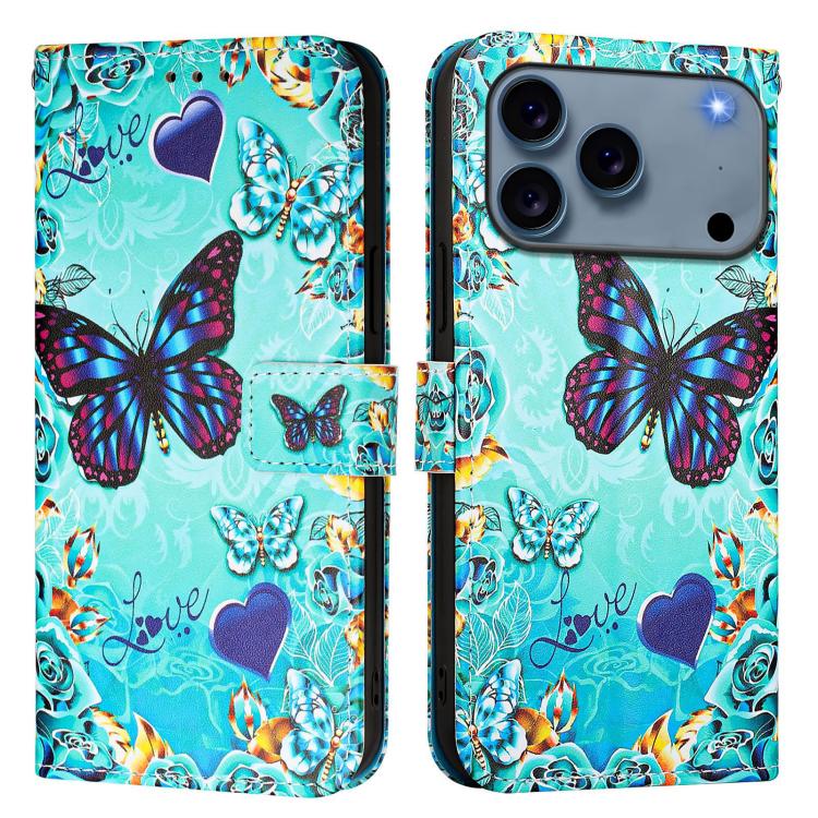 Custodia in pelle per iPhone 17 Pro e 18 Pro con motivi colorati - immagine 14
