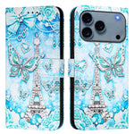 Custodia in pelle per iPhone 17 Pro e 18 Pro con motivi colorati - immagine 16