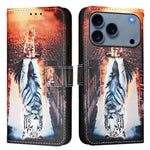 Custodia in pelle per iPhone 17 Pro e 18 Pro con motivi colorati - immagine 18