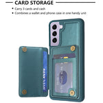 Custodia portafoglio con cavalletto per Samsung Galaxy S22