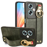 Custodia in pelle con cinturino per OPPO Reno11 Pro, Find X7 Ultra, A79 5G