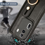 Custodia in pelle con cinturino per OPPO Reno11 Pro, Find X7 Ultra, A79 5G
