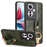 Custodia in pelle con cinturino per OPPO Reno12 5G Global, Reno11 F / F25 Pro