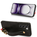 Custodia in pelle con cinturino per OPPO Reno12 5G Global, Reno11 F / F25 Pro