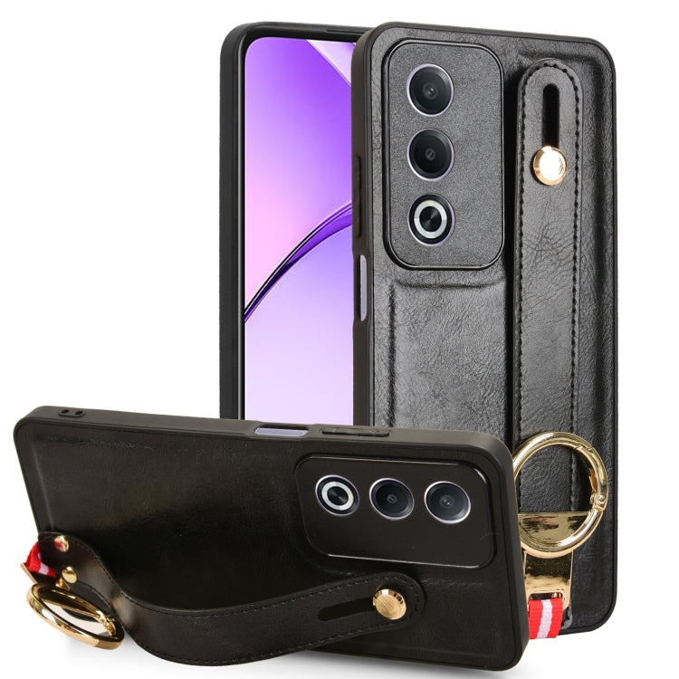 Custodia in pelle con cinturino per OPPO Reno13 F 5G, Find X8, K12x 5G / A3 Pro