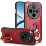 Custodia in pelle con cinturino per OPPO Reno13 F 5G, Find X8, K12x 5G / A3 Pro