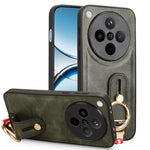 Custodia in pelle con cinturino per OPPO Reno13 F 5G, Find X8, K12x 5G / A3 Pro