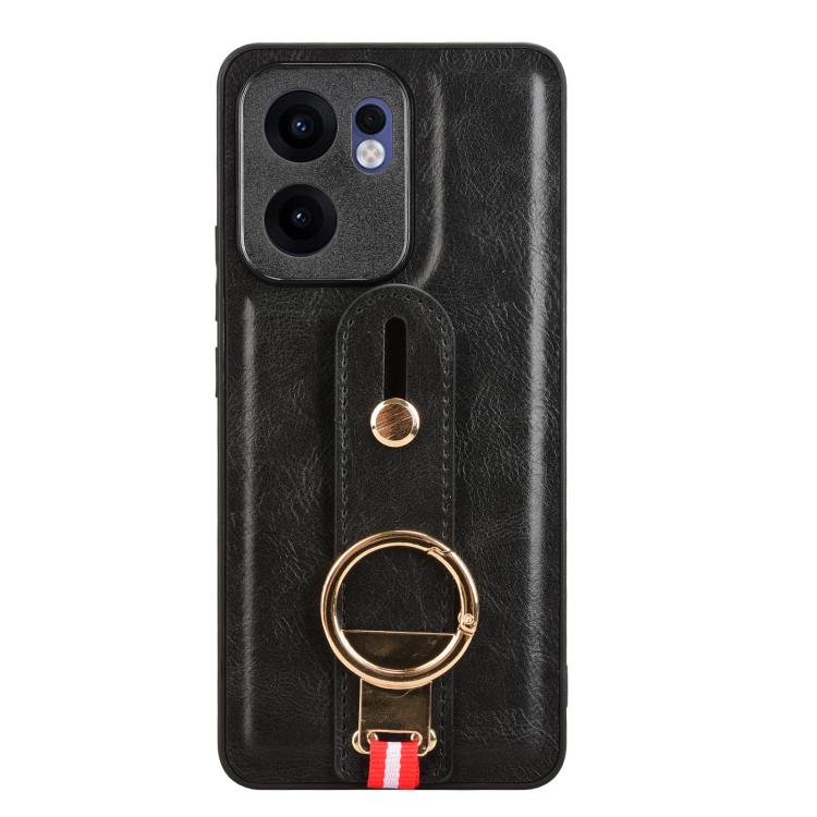 Custodia in pelle con cinturino per OPPO Reno13 F 5G, Find X8, K12x 5G / A3 Pro
