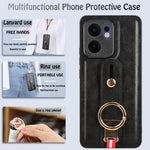 Custodia in pelle con cinturino per OPPO Reno13 F 5G, Find X8, K12x 5G / A3 Pro