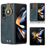 Custodia in pelle con cinturino per Samsung Galaxy Z Fold4