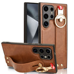 Custodia in pelle con cinturino per Samsung Galaxy Z Fold4