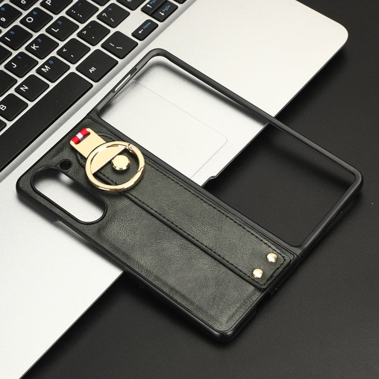 Custodia in pelle con cinturino per Samsung Galaxy Fold5