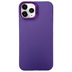 Custodia satinata semi trasparente per iPhone 12 e 11 - immagine 16