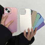 Custodia satinata semi trasparente per iPhone 12 e 11 - immagine 26