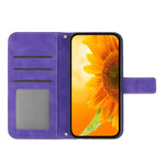 Custodia pelle goffrata Sun Flower con cordino per OnePlus 15 5G e Nord 5 5G /
