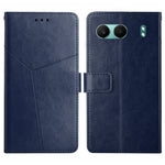 Custodia in pelle con motivo a Y per OnePlus 13T, 13R, 13 e Nord 4 5G