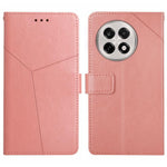 Custodia in pelle con motivo a Y per OnePlus 13T, 13R, 13 e Nord 4 5G