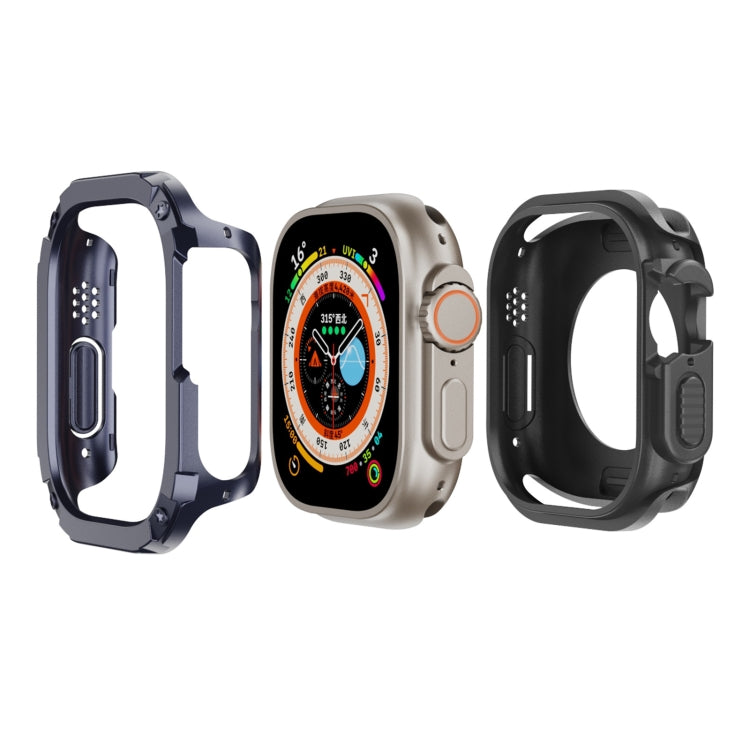 Custodia ibrida TPU e PC per Apple Watch 40-49mm