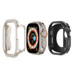 Custodia ibrida TPU e PC per Apple Watch 40-49mm