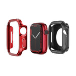 Custodia ibrida TPU e PC per Apple Watch 40-49mm