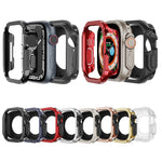 Custodia ibrida TPU e PC per Apple Watch 40-49mm