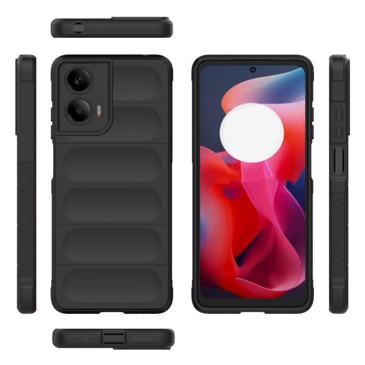 Custodia TPU in flanella per Motorola Moto G24 4G e G85 5G Global