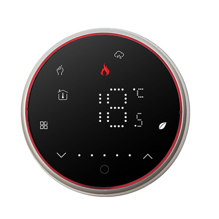 Termostato rotondo intelligente 95-240V CA 5A con WiFi