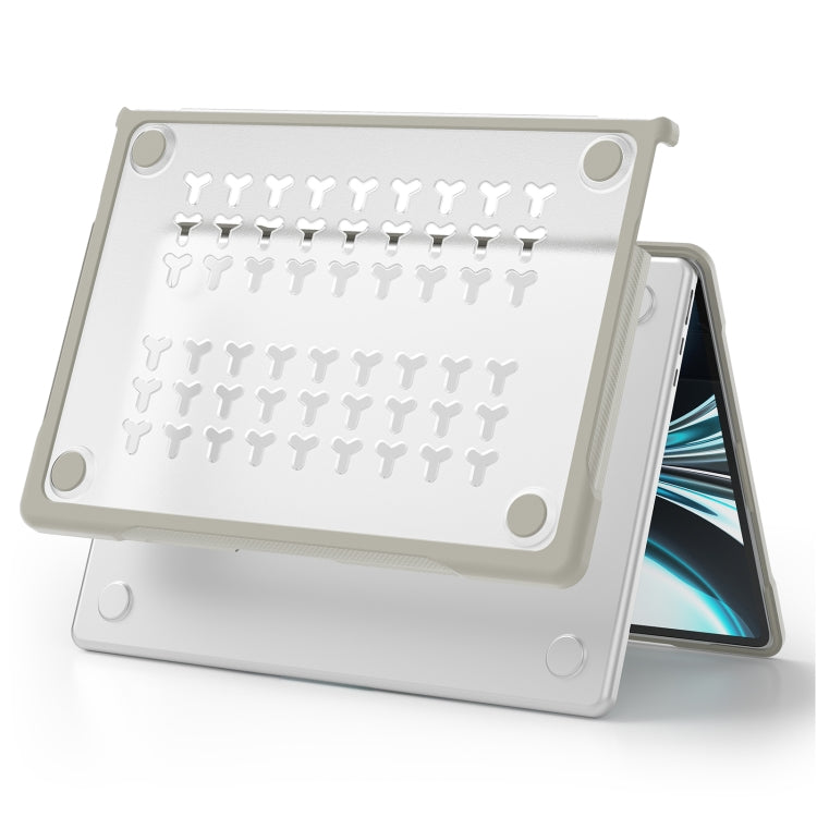 Custodia protettiva traslucida per MacBook Air 13.6" 2022-2025