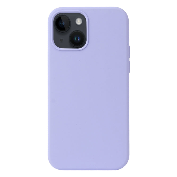 Custodia in silicone liquido per iPhone 15