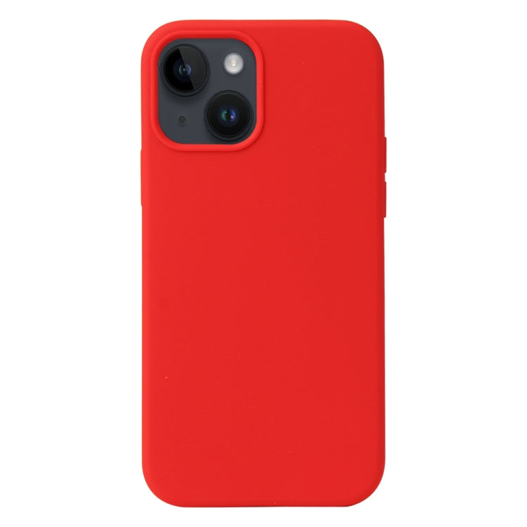 Custodia in silicone liquido per iPhone 15