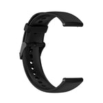 Cinturino in silicone con fibbia nera per Huawei Watch 4