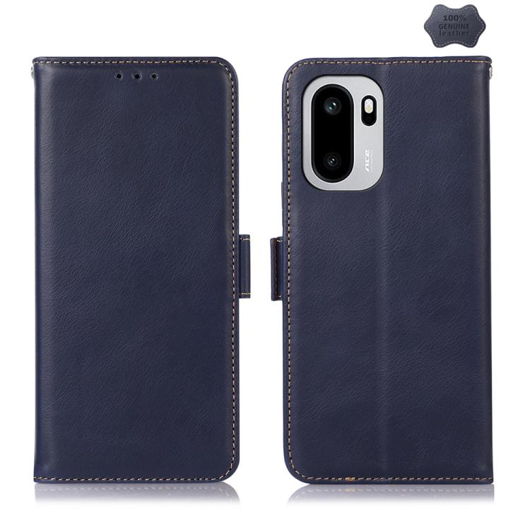 Custodia RFID in vera pelle con struttura magnetica per OnePlus Nord CE6 Lite e