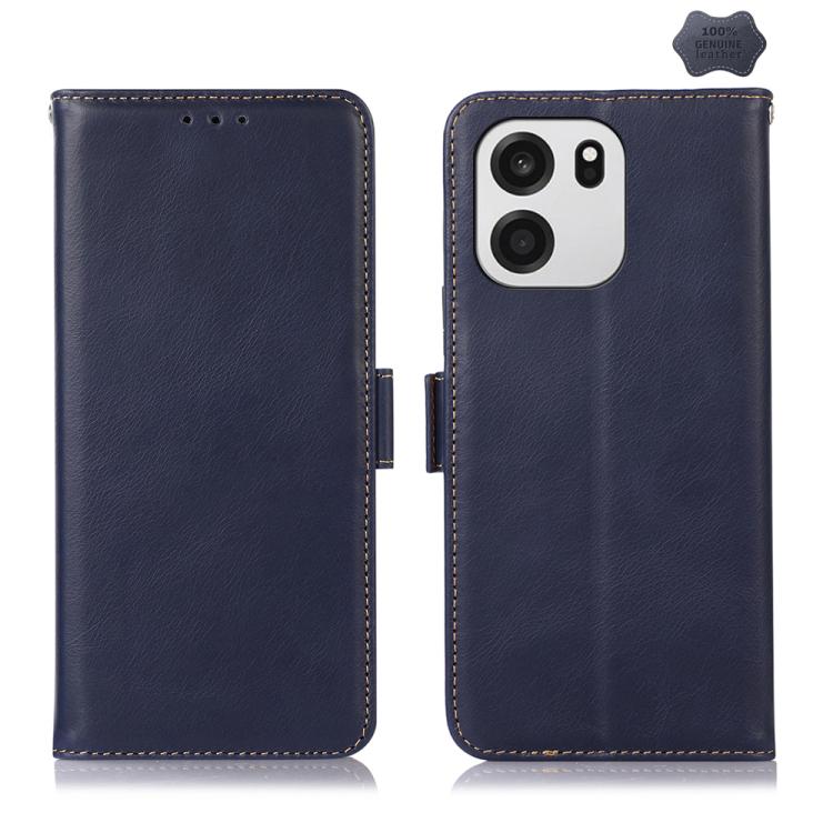 Custodia RFID in vera pelle con struttura magnetica per OnePlus Nord CE6 Lite e
