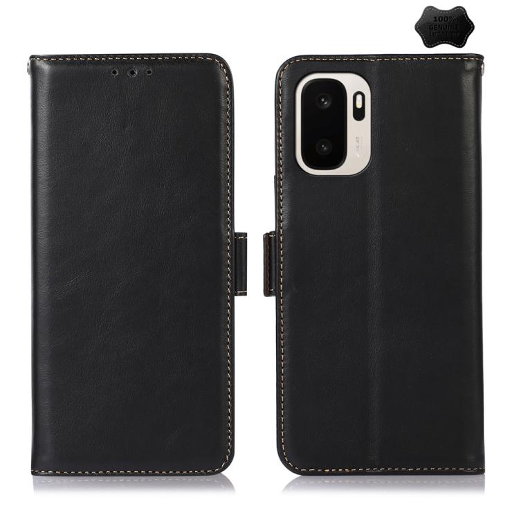 Custodia RFID in vera pelle con struttura magnetica per OnePlus Nord CE6 Lite e