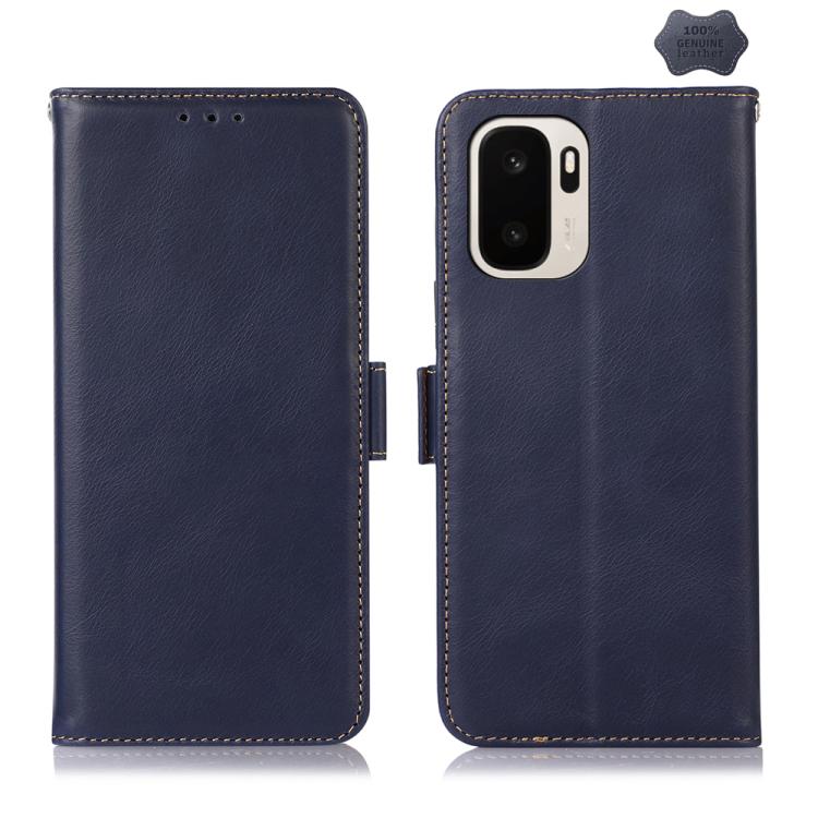 Custodia RFID in vera pelle con struttura magnetica per OnePlus Nord CE6 Lite e