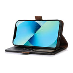 Custodia RFID in vera pelle con struttura magnetica per OnePlus Nord CE6 Lite e