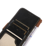 Custodia RFID in vera pelle con struttura magnetica per OnePlus Nord CE6 Lite e