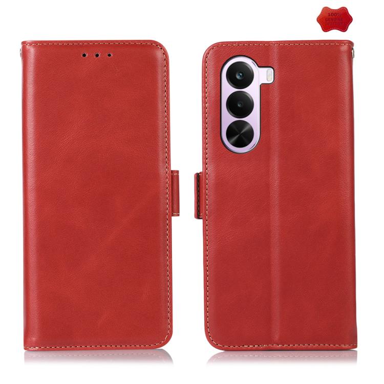 Custodia RFID in vera pelle con struttura magnetica per OnePlus Nord CE6 Lite e