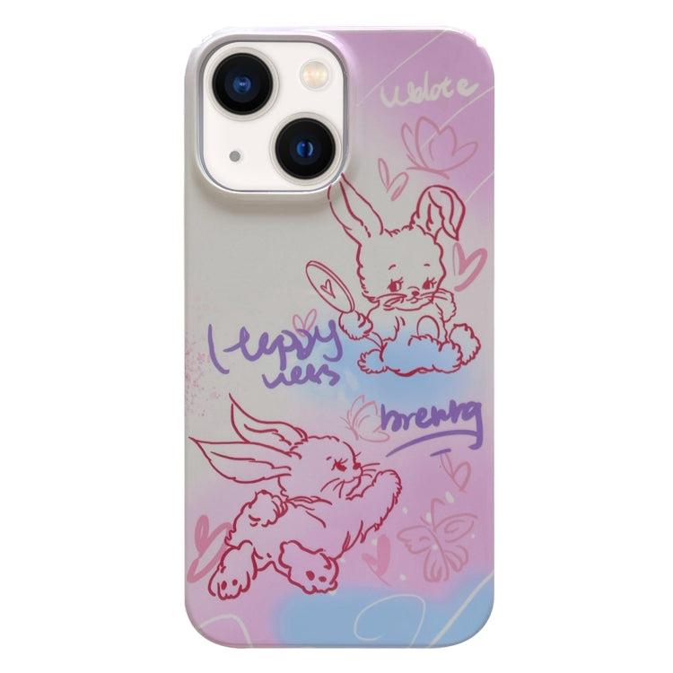 Custodia PC con motivo dipinto per iPhone 14