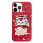 Custodia iPhone 14 Pro con motivo dipinto