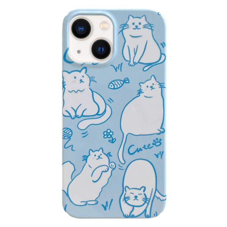 Custodia iPhone 14 Plus con motivo dipinto