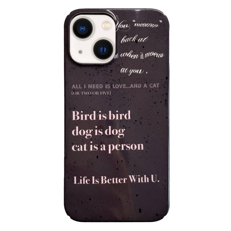 Custodia iPhone 14 Plus con motivo dipinto
