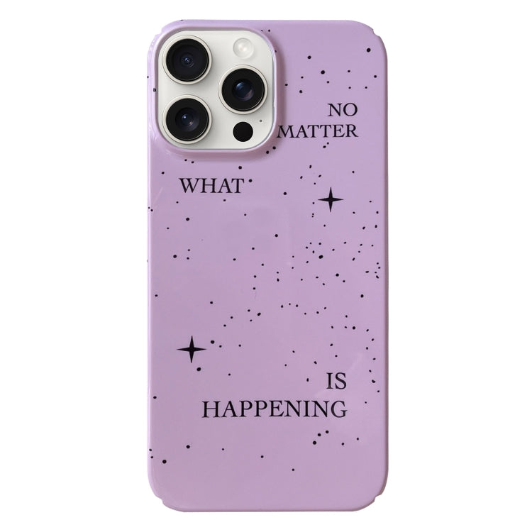Custodia PC con motivo dipinto per iPhone 15 Pro