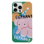 Custodia PC con motivo dipinto per iPhone 15 Pro