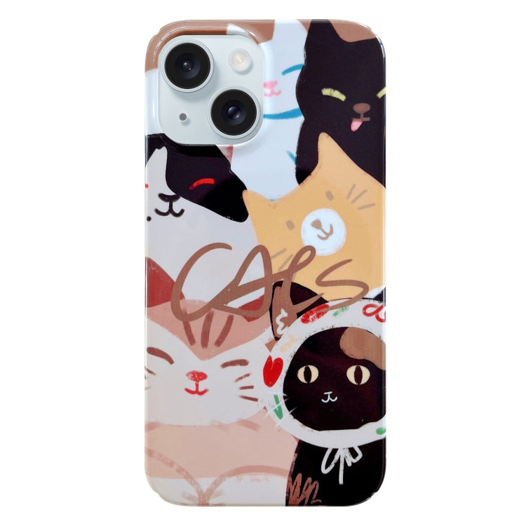 Custodia per iPhone 15 con motivo dipinto